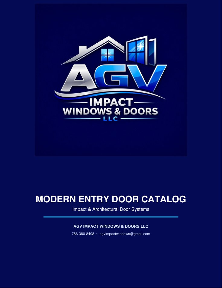 AGV catalog cover